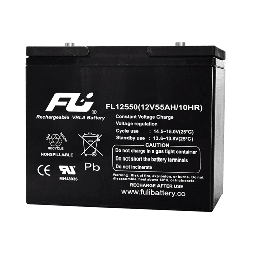 Bateria Sellada Nicomar 12V-55Ah Fl12550Gs