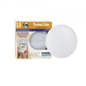 Plafon LED Tecnolite 13W Ref: TLLED-004-65 COLUMBUS 6500K Blanco