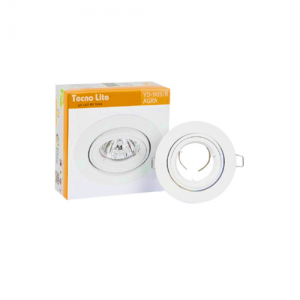 Bala Techo de Incrustar No Incluye Bombillo Tecnolite Ref: YD-905-BL AGRA