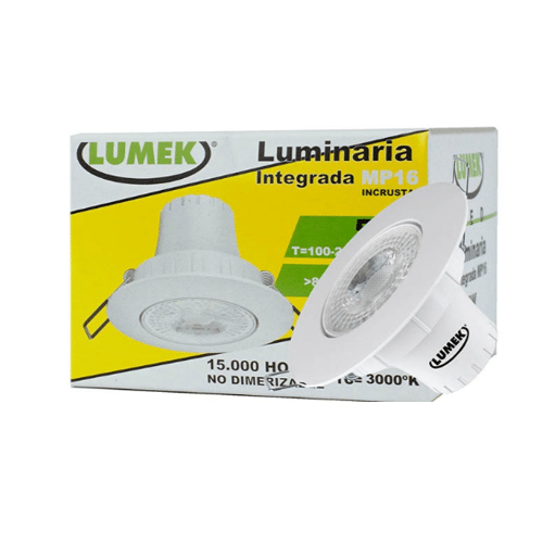 Luminaria LED Lumek Integrada Mp16 5W 3000K