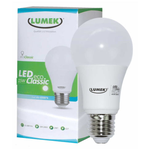 Bombillo LED Lumek E27 Eco Classic 15W 6500K