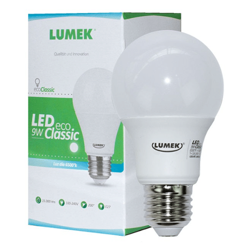 Bombillo LED Lumek E27 Eco Classic 9W 6500K