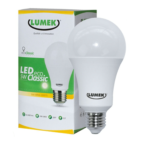 Bombillo LED Lumek E27 Eco Classic 5W 3000K