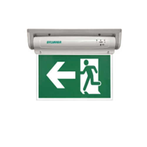 Lampara Sylvania Emergencia Led Aviso Fl Izquierda