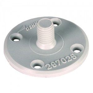 Base Para Conector (Ep) 1/4" Clip Gris