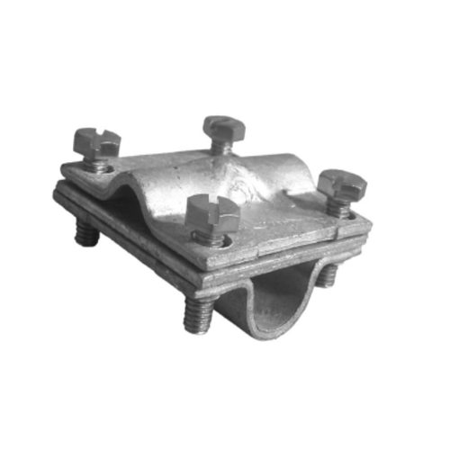 Conector En Cruz (Ep) Varilla 5/8" Alambron Aluminio Fundido