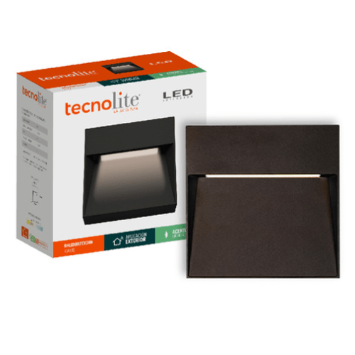 Aplique Exterior Tecnolite Ref: HLED-807-30-NG KAVE I
