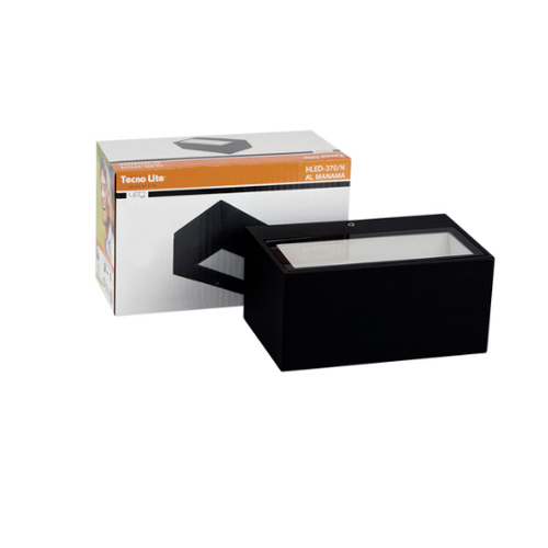 Aplique Exterior Tecnolite Ref HLED-370-NG AL MANAMA