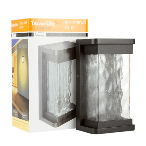 Aplique Exterior Tecnolite Ref HLED-201-NG CRUX
