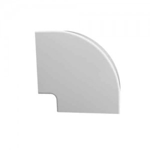 Angulo Plano PVC 25X25 Acme