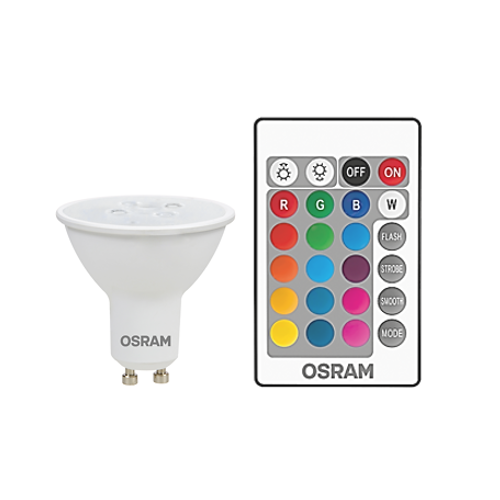 Bombillo Led Par16 Rgbw 4.5W 250Lm Biv Gu10