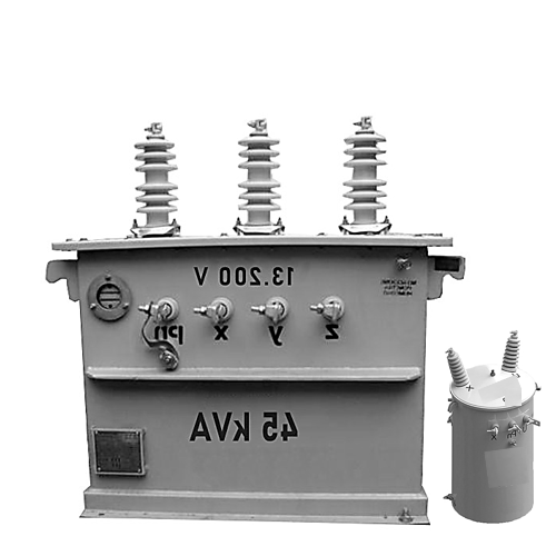 Transformador Trifásico en Aceite de 45Kva - 13.200V - 220V