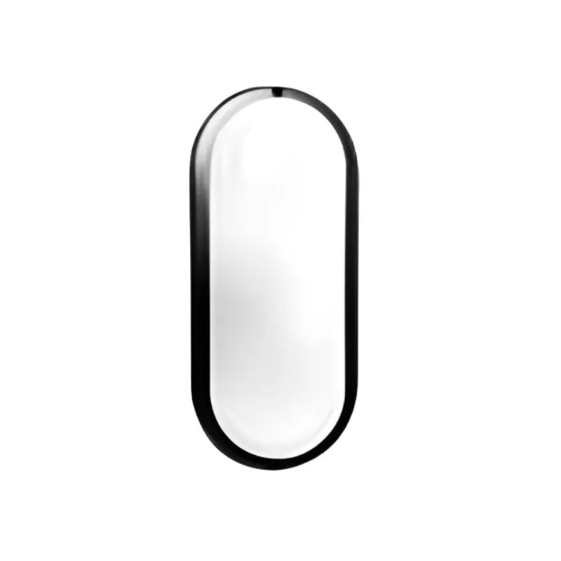 Tortuga Led Lisa Negro 25W Luz Cálida