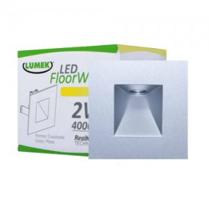 Bombillo LED Lumek Floor Wash 2W 4000K Silver