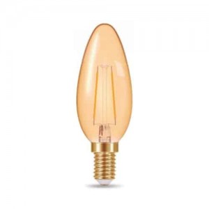Bombillo LED Lumek E14 Eco Vintage Vela 2.5W