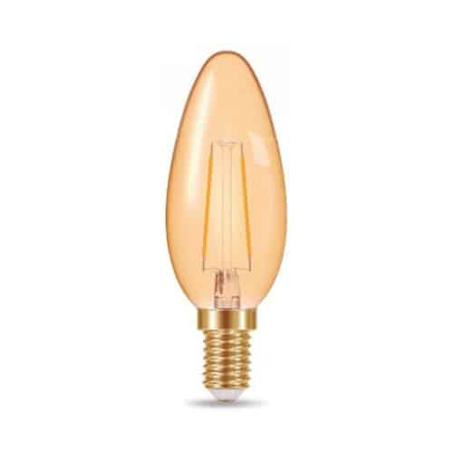 Bombillo LED Lumek E14 Eco Vintage Vela 2.5W