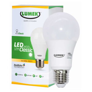 Bombillo LED Lumek E27 Eco Classic 12W 3000K