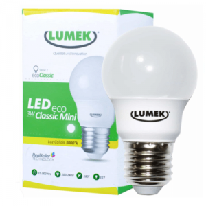 Bombillo LED Lumek E27 Eco Classic 3W 3000K