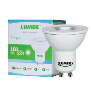 Bombillo LED Lumek Eco GU10 6W Dimmer 6500K