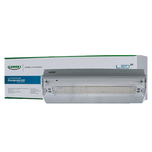 Luminaria Led Lumek Emergencia 3W Bulkhead-Le1