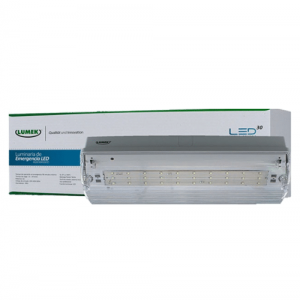 Luminaria Led Lumek Emergencia 3W Bulkhead-Le1