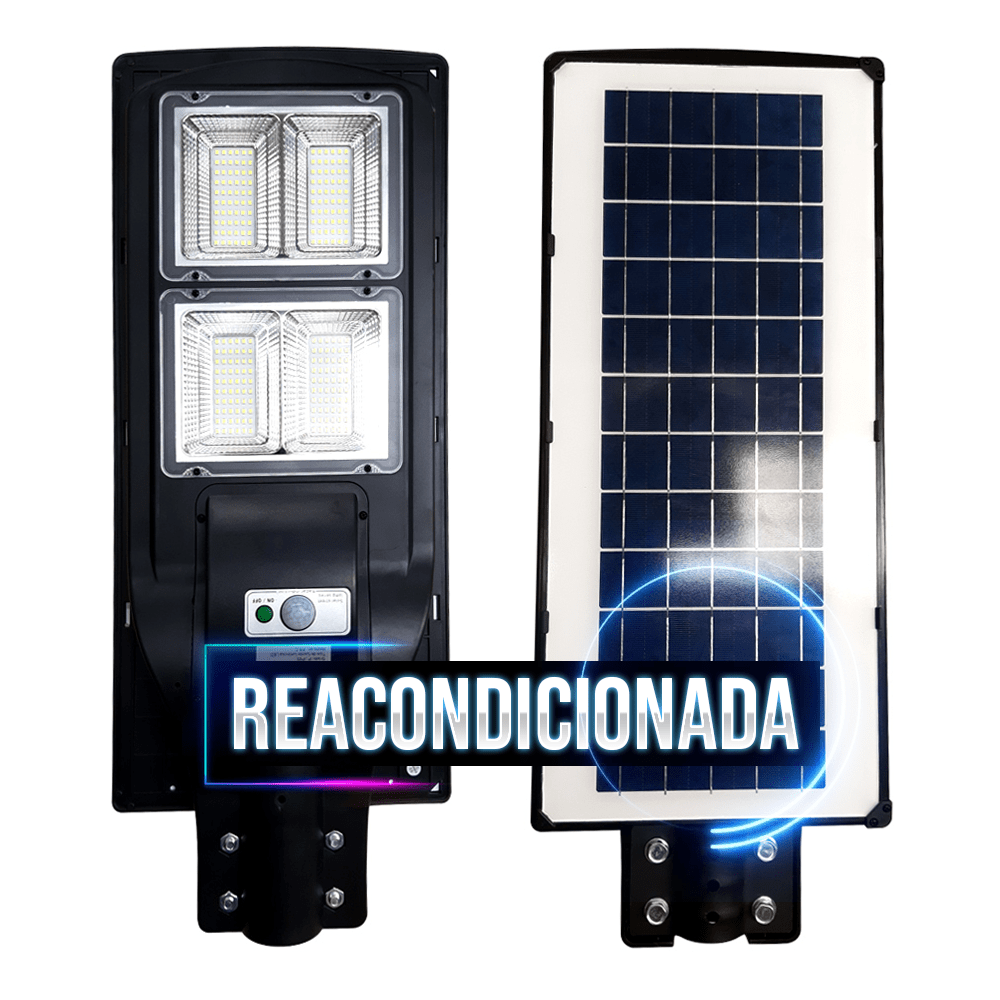 Lampara Solar Alumbrado Público 80w <i>Reacondicionada</i>