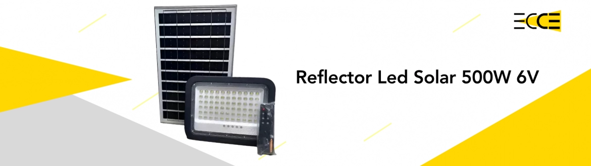 Reflector Led Solar 500W 6V Karluz