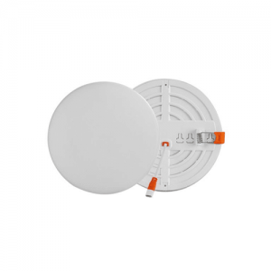 Panel LED Redondo Ajustable 9W Luz Cálida