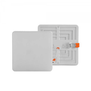 Panel LED Cuadrado Ajustable 18W Luz Cálida