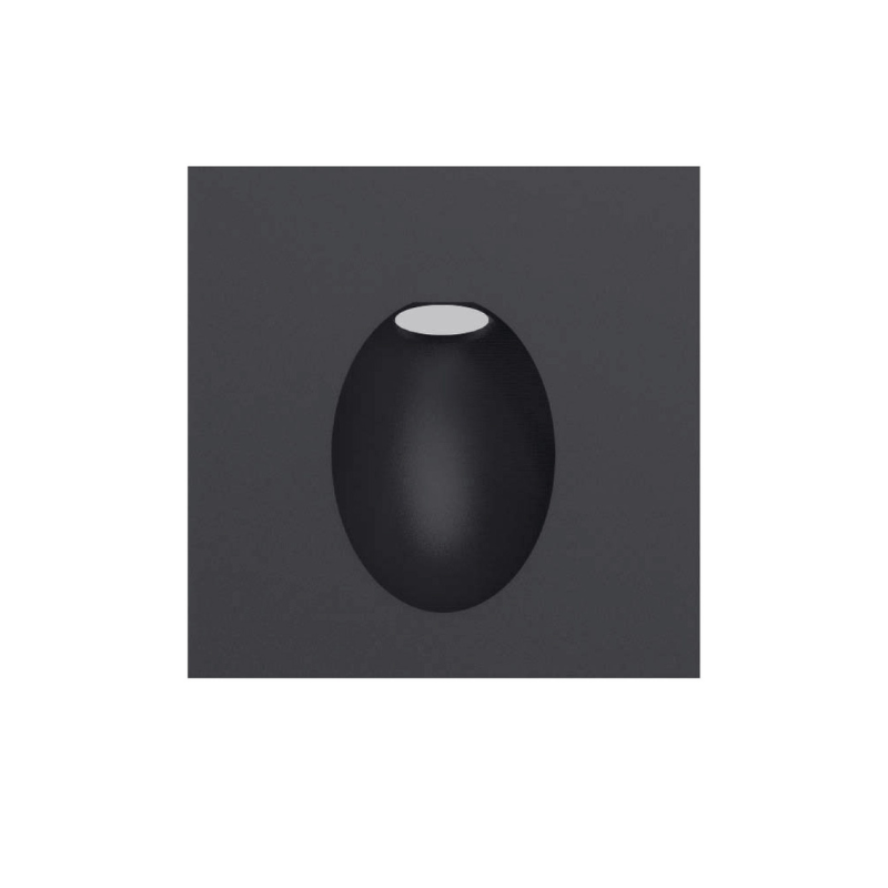 Aplique De Pared Cynara Negro