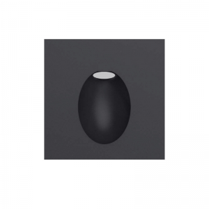 Aplique De Pared Cynara Negro