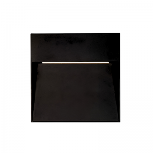 Aplique De Muro Kave III Negro