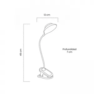 Lámpara Pinza Medium 4W