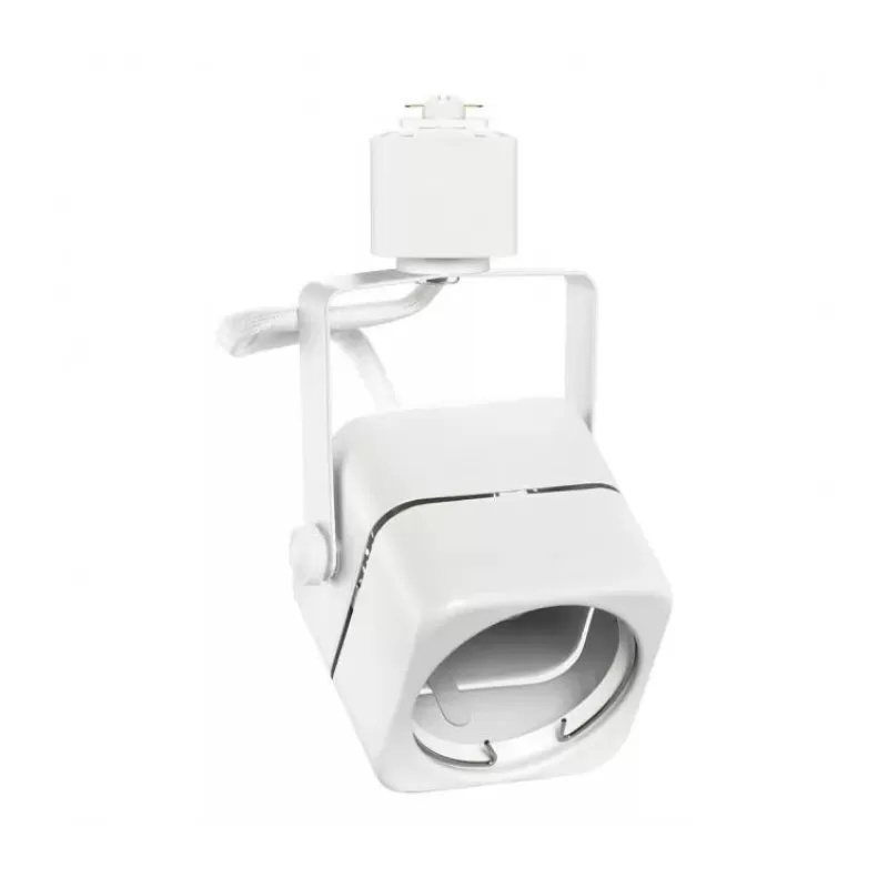 Spot Riel Cuadrado Blanco 10W