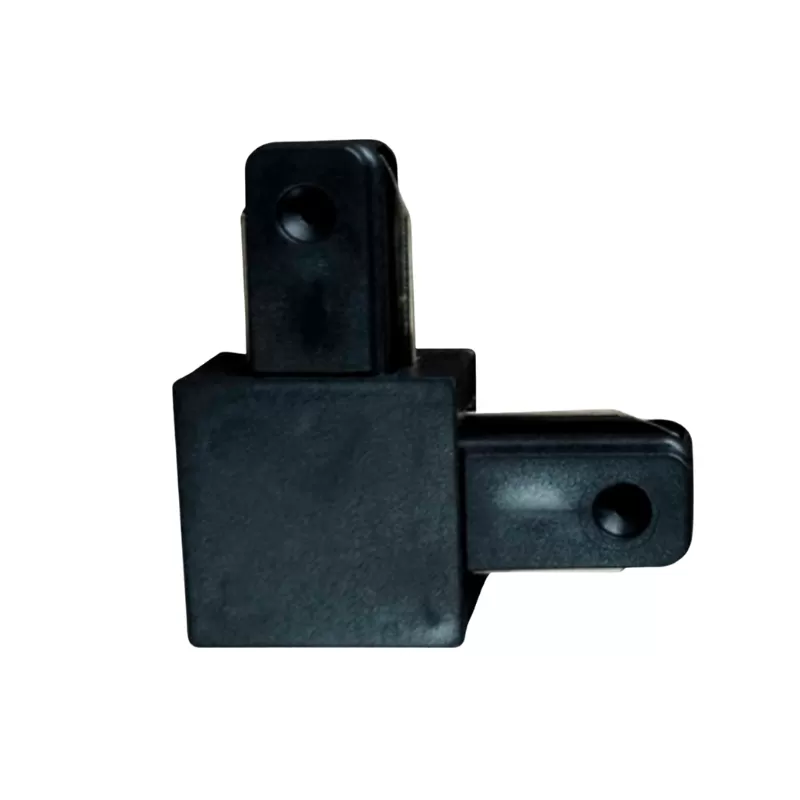 Unión Tipo L Para Riel Spot Negro