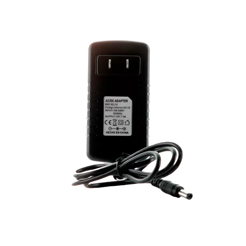 Adaptador Para Cinta Led 12V 3 Amperios