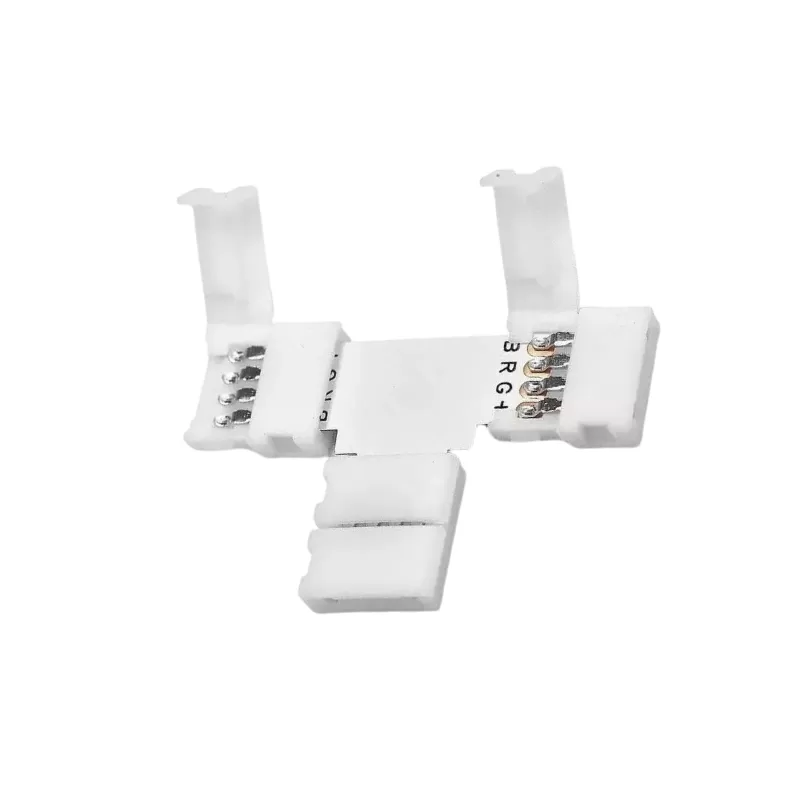 Unión Para Cinta Led RGB Tipo T