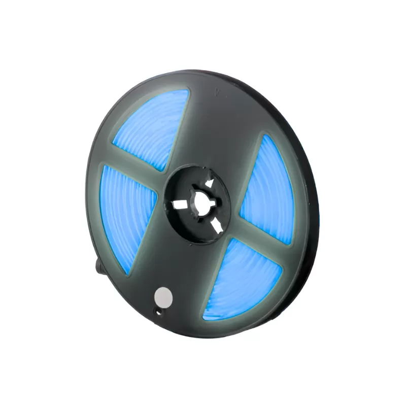 Cinta Led 12V Rollo 5 Metros Luz Azul