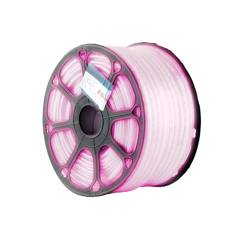 Cinta LED 5054 120V Rollo X100 Metros Luz Fucsia