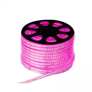 Cinta Led 120V Directa 100m 2835 Luz Fucsia
