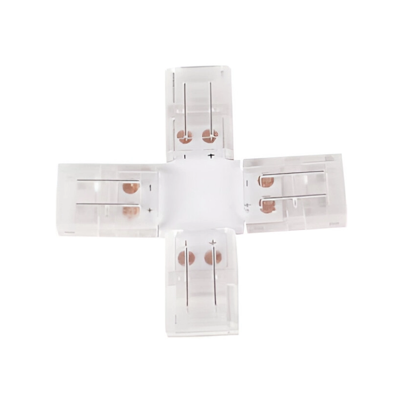 Unión Tipo Cruz Cinta LED COB 120V Directa