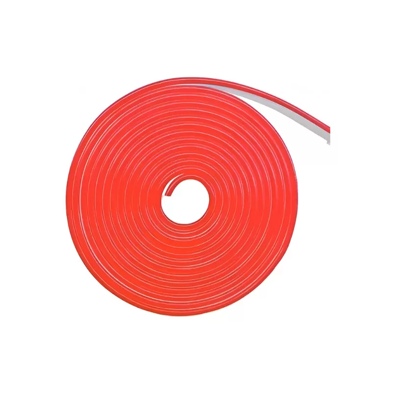 Cinta Led 12V Neón Flex 5m Luz Roja