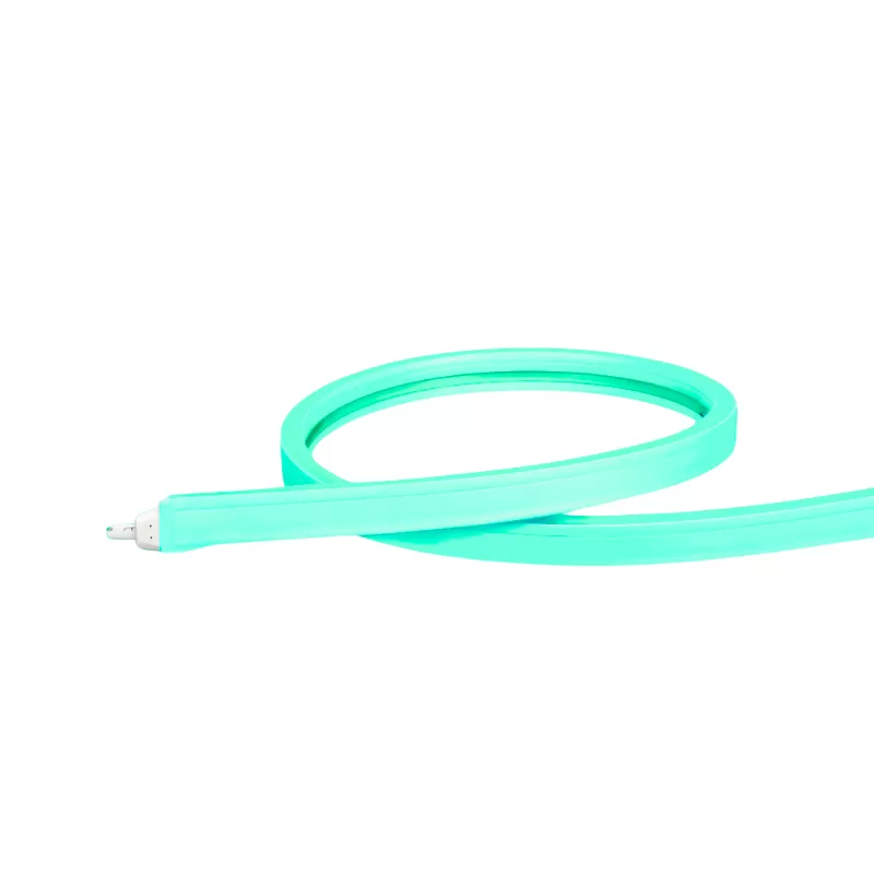Neón Cinta LED 120V Rollo X100M Luz Aguamarina