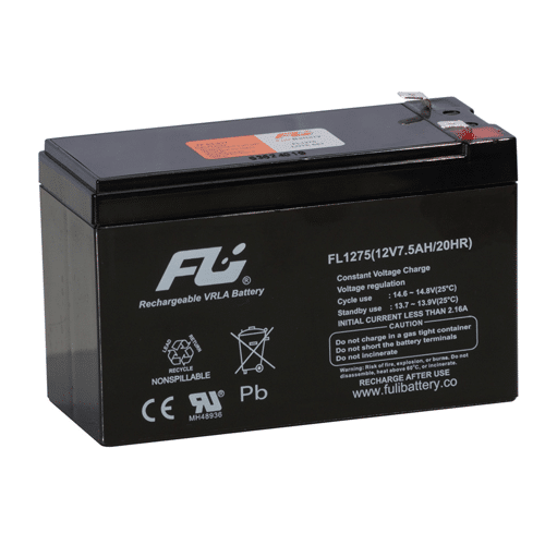 Bateria Sellada Nicomar 12V-7.5Ah Fl1275Gs