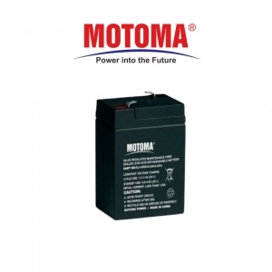 Batería Motoma AGM 6V-4AH 1200 CICLOS-30% W: 0.72Kg