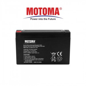 Batería Motoma AGM 6V-7AH 1200 CICLOS-30% W: 1.2Kg