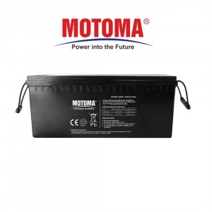 Batería de Gel Motoma 12V-200AH 1600 CICLOS-50% W: 60Kg