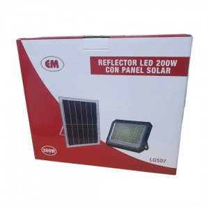 Reflector Solar Led 200W 6500K Marca EM