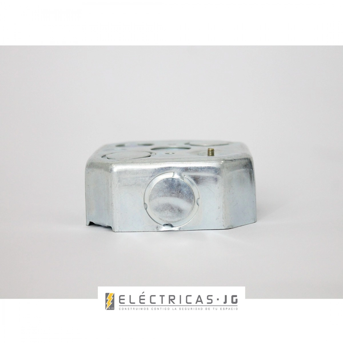 Caja Octagonal Galvanizada Metálica JG RETIE
