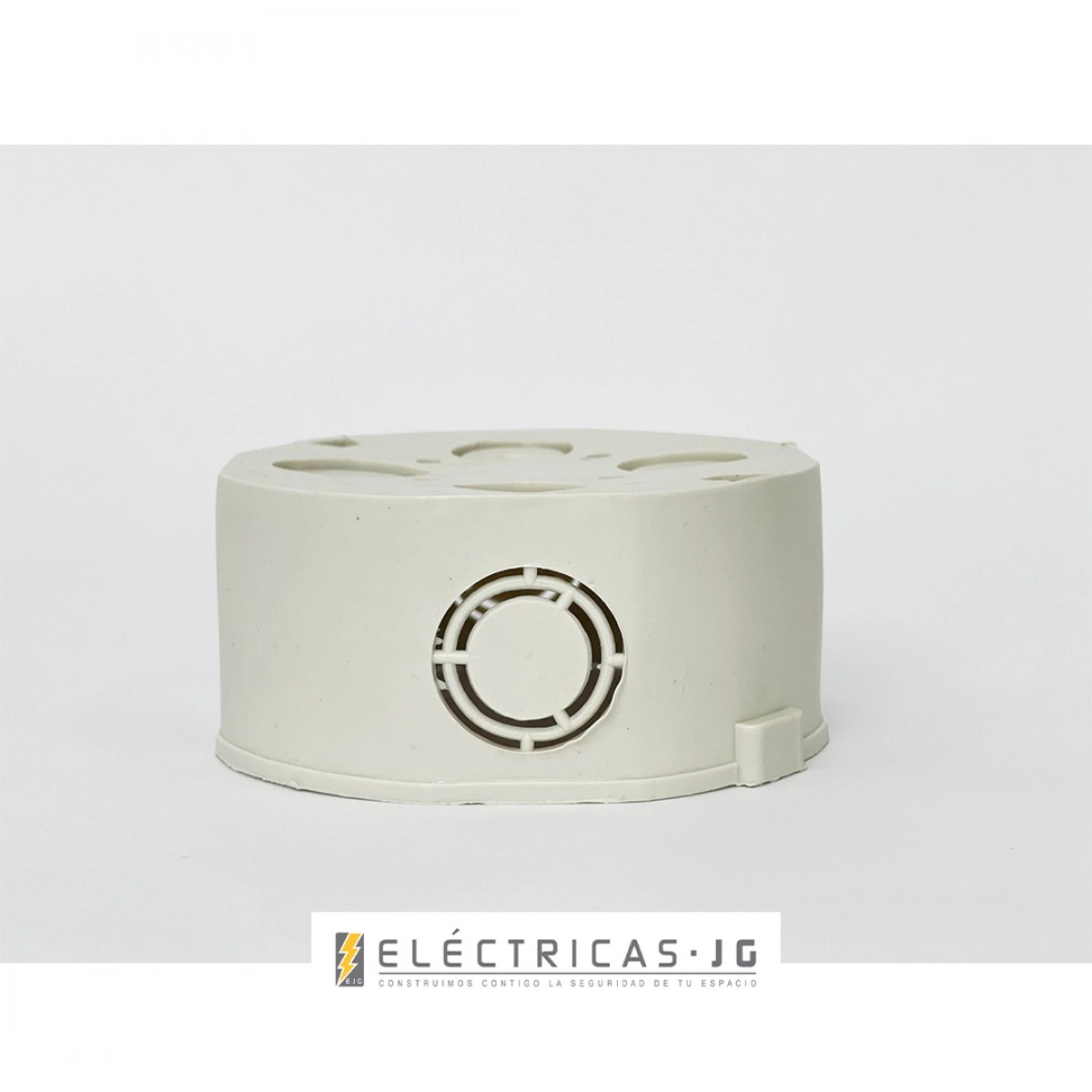 Caja Octagonal JG PVC Blanco Libre de Halogeno